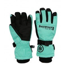 Перчатки детские Echt Sports горнолыжные бирюзовый (C076-turquoise)