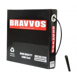 Кожух BRAVVOS  для системи гальмування, 1м, чорний (CABR-F63)