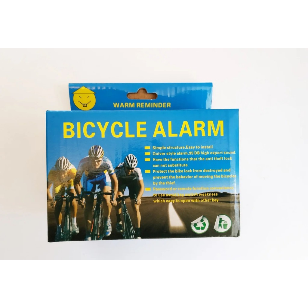 Велосипедна сигналізація з сиреною BauTech Bicycle Alarm ED-381 (ED-381) Велосипедна сигналізація з сиреною BauTech Bicycle Alarm ED-381 (ED-381)