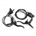 Гальма гідравлічні Shimano BL-MT4100 1000/2000мм пара, чорний (5785)