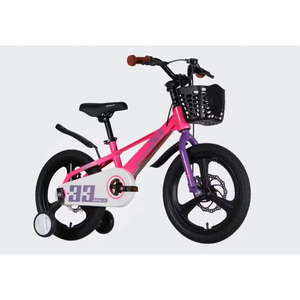 Велосипед MG 16" Space KID MOON рама 9" рожевий з фіолетовим (OPS-SK-16-039) Велосипед MG 16" Space KID MOON рама 9" рожевий з фіолетовим (OPS-SK-16-039)