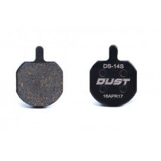 Тормозные колодки DUST DS-14S полуметалл, disc, черный (BRS-025)