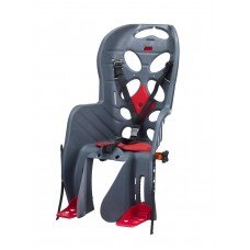 Велокрісло дитяче HTP Fraach на багажжник, до 22кг сірий (WYP709)