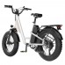 Електровелосипед 20" EKXBike L1 Electric 1000W Motor 48V15.6AH, білий (L4856)