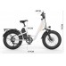 Електровелосипед 20" EKXBike L1 Electric 1000W Motor 48V15.6AH, білий (L4856)