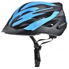 Шолом велосипедний ProX Thumb чорний/блакитний (A-KO-0125)