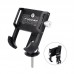 Велотримач EsLNF для телефону 55-105мм, кріплення в шток, ALU, чорний (90408)