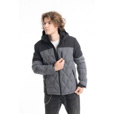 Куртка лижна чоловіча Just Play сірий (B1351-black)