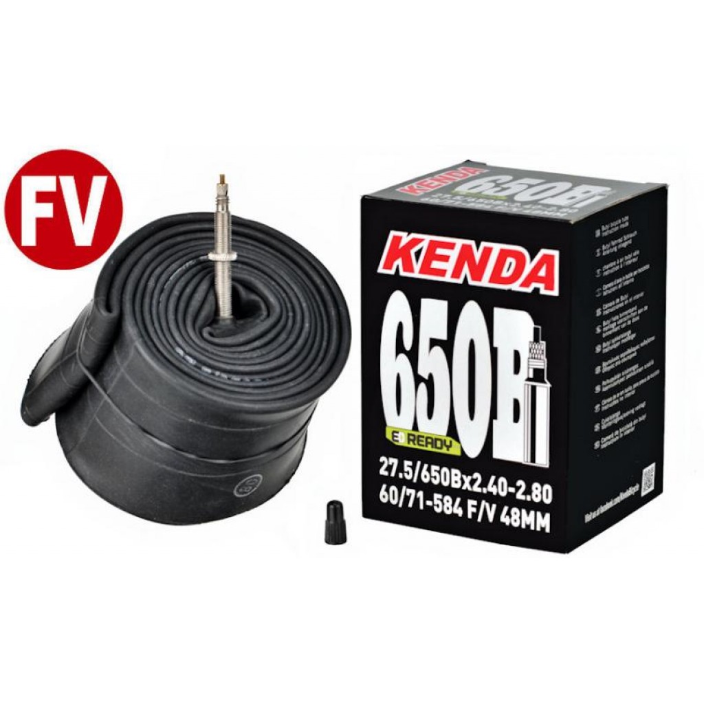 Камера Kenda 27,5" 2,4-2,8 FV 48мм (O-D-0158) Камера Kenda 27,5" 2,4-2,8 FV 48мм (O-D-0158)