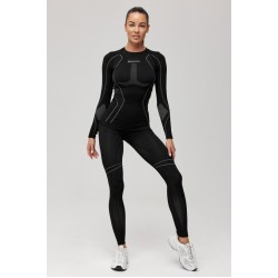 Термобілизна для спорту Radical Crown, для жінок, чорний з сірим (Crown-grey)