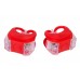 Комплект ліхтариків HJ-009 2шт червоний (HJ-009-red)