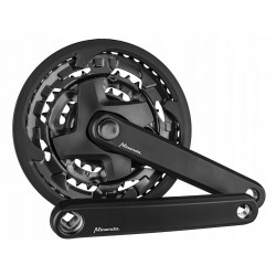 Шатуни Miranda Classic Alu 42/32/22T, 170мм, чорний (CLAS42CZ)