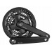 Шатуни Miranda Classic Alu 42/32/22T, 170мм, чорний (CLAS42CZ)