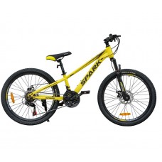Велосипед ST 24" Spark RIDE, Disk рама 11" жовтий (238403)