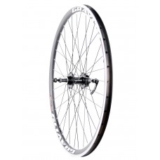 Колесо заднє 27.5" Gravity втулка Neco MS31R під диск, під трещітку, чорний (10393)