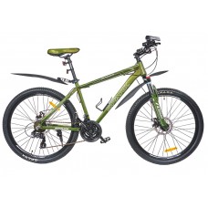 Велосипед AL 26" Spark Tracker, рама 15" хакі (197981)