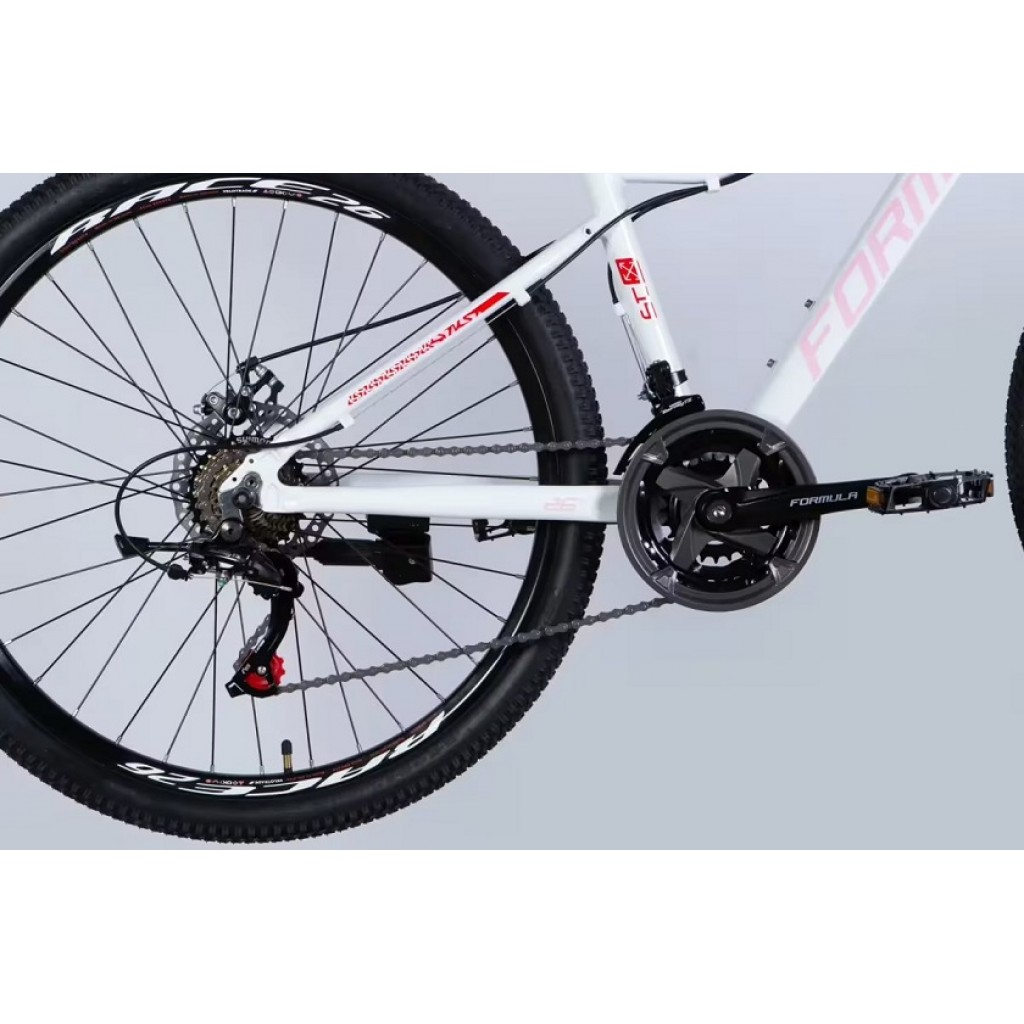 Велосипед AL 26" Formula ALPINA AM DD 15" рожево-білий (OPS-FR-26-803) Велосипед AL 26" Formula ALPINA AM DD 15" рожево-білий (OPS-FR-26-803)