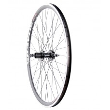 Колесо заднє 27,5" Gravity втулка Neco MS37R під касету 8-10шв, чорне (12135)