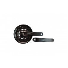 Шатуни Shimano FC-TY501 24-42T, 165 мм, чорний (00976)