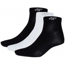 Шкарпетки 4F, чорні, білий (H4Z17-SOD002-60+0)