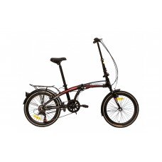 Велосипед Crossride 20" ST "CITY FOLDING", чорний (08171)