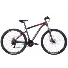 Велосипед 29" Discovery TREK, AM, DD, рама 21" графіт з червоним (OPS-DIS-29-130)