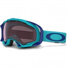 Маска горнолыжная Oakley Splice Turquoise голубой (G-6)