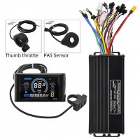 Контролер WinXu SW900 з дисплеєм 36-48V 40A  чорний (330330)