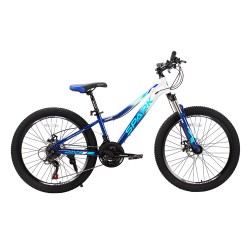 Велосипед ST 24" Spark Wave  disk рама 12" синьо-білий (224698)