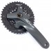 Шатуни Shimano Altus FC-M2000 40-30-22Т 9шв. чорний (4469)