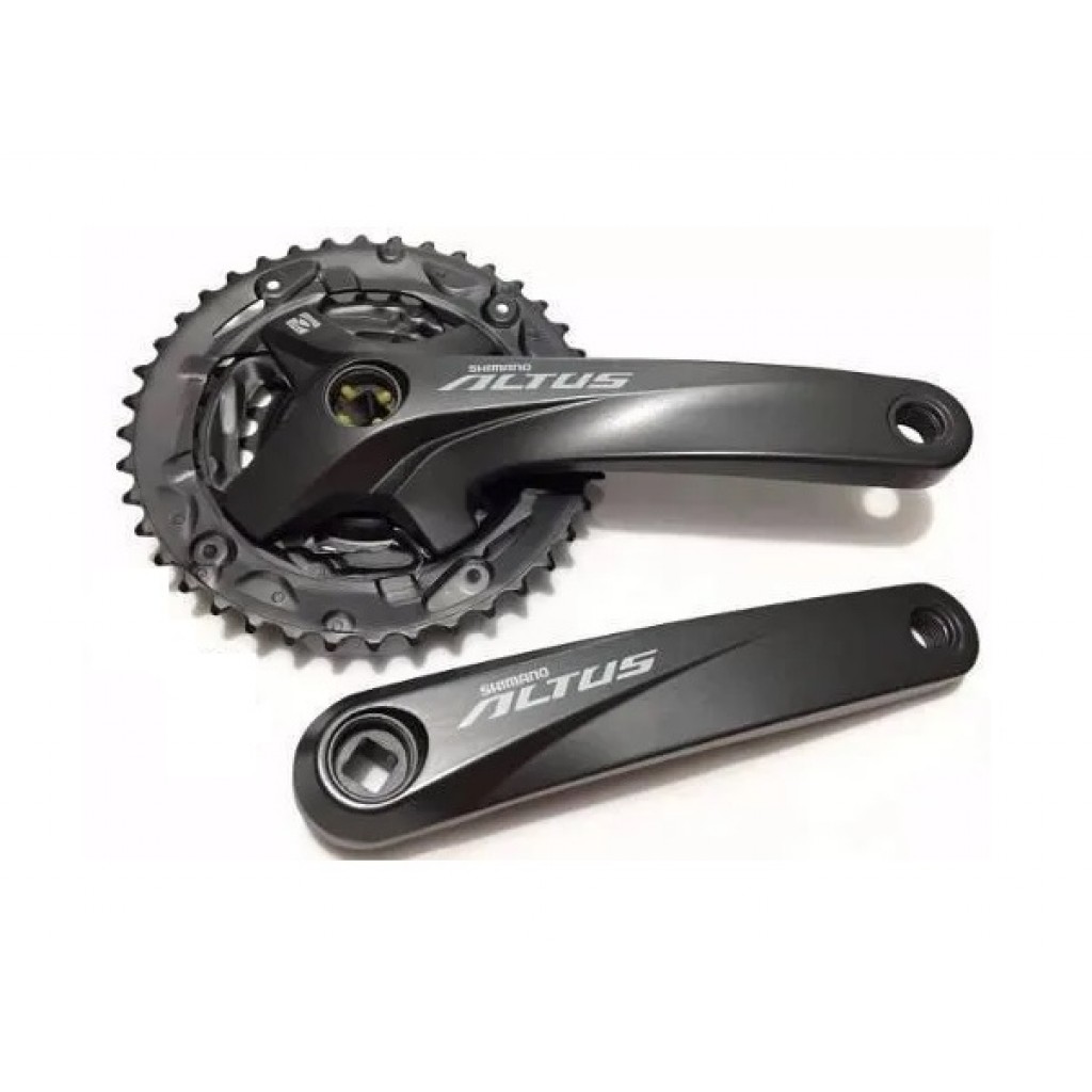 Шатуни Shimano Altus FC-M2000 40-30-22Т 9шв. чорний (4469) Шатуни Shimano Altus FC-M2000 40-30-22Т 9шв. чорний (4469)