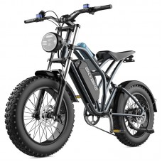 Електровелосипед 20" EKX T1 Electric 1000W Motor 48V20AH, чорний (4820)