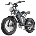 Електровелосипед 20" EKX T1 Electric 1000W Motor 48V20AH, чорний (4820)
