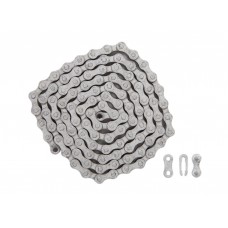 Ланцюг KMC S1 RB 110 ланок 1/2" X 1/8" з замком, сріблястий (CHA-200)