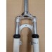 Вилка Mode 28" 1 -1/8" V-brake амортизована, біла (350435)