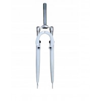 Вилка Mode 28" 1 -1/8" V-brake амортизована, біла (350435) Вилка Mode 28" 1 -1/8" V-brake амортизована, біла (350435)