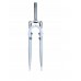 Вилка Mode 28" 1 -1/8" V-brake амортизована, біла (350435)