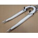 Вилка Mode 28" 1 -1/8" V-brake амортизована, біла (350435)