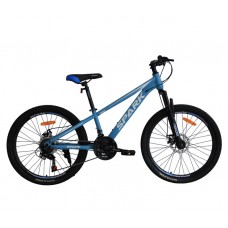 Велосипед  ST 24" Spark RIDE, Disk рама 12" блакитний (238407)