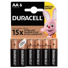 Батарейка Duracell LR6 AA 1шт (BAT005)