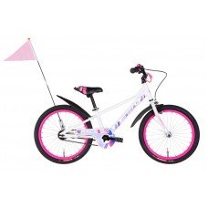 Велосипед ST 20" Formula Race рама 10" білий з рожевим (OPS-FRK-20-220)