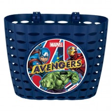 Кошик передній Mendelli 12" Avengers  пластик синій (KOS058)
