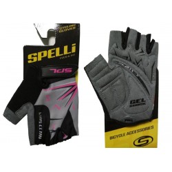 Велорукавиці дитячі Spelli SBG-1553 Pink 3-4 роки (SBG-1553-Pink-2)