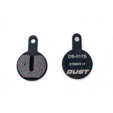 Тормозные колодки DUST DS-17S полуметалл, disc, черный (BRS-026)