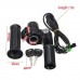 Ручка газу DN Half Twist електровелосипеда чорний (310326)