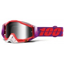 Маска мотокросова Racecraft 100% MX Goggle червоний / фіолетовий (st-002)