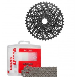 Касета Sram PG1150 11sp 10-42 + ланцюг Sram PC1110 групсет (PIA520)