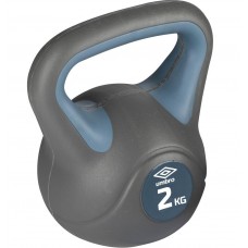 Гантель Kettlebell 2кг Umbro сірий (255804) Гантель Kettlebell 2кг Umbro сірий (255804)
