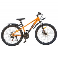 Велосипед AL 26" Spark Pleasure, рама 13" чорний з помаранчевим (222947)