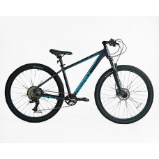 Велосипед AL 29" Corso Nero  рама 17" 12 шв. чорно-блакитий (154840)
